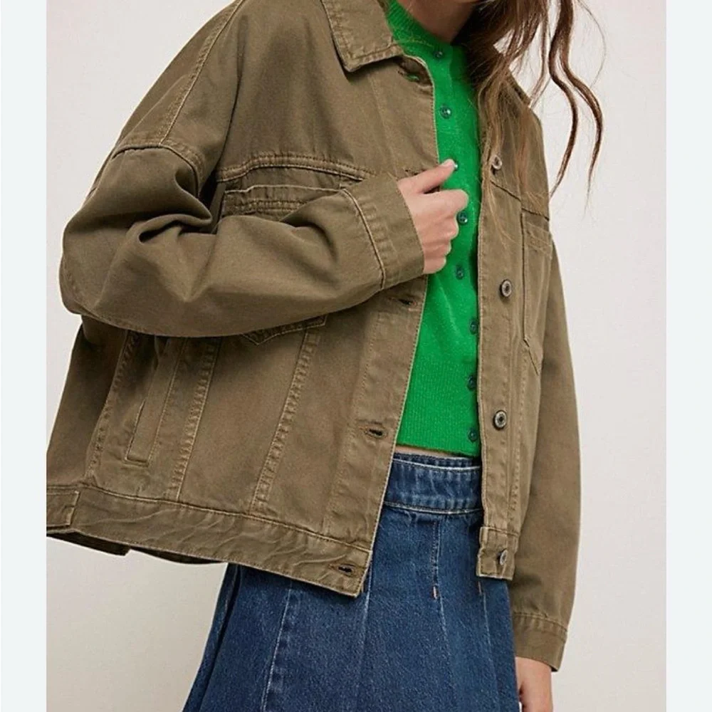 Free People Opal Swing Denim Jacket - Picture 2 of 5